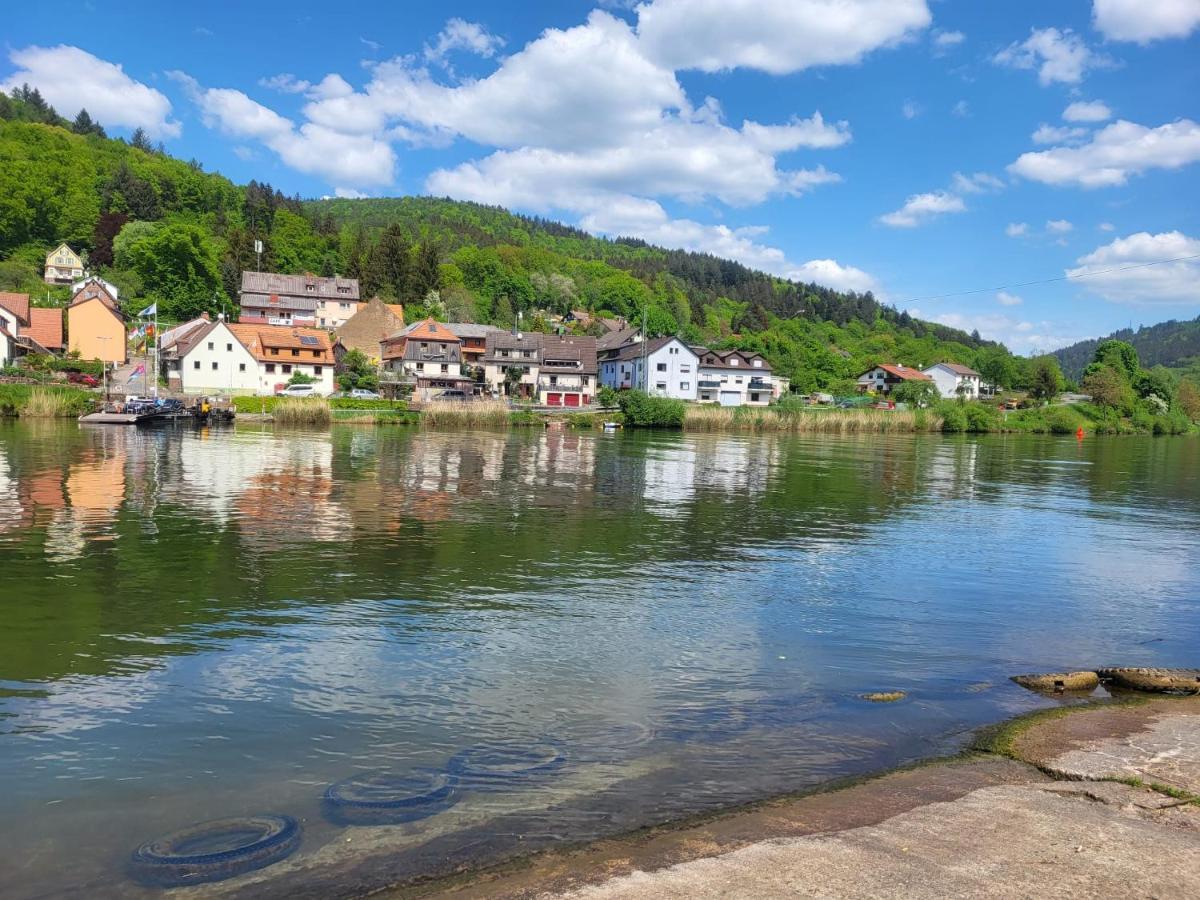Fewo Am Neckarsteig Mit Anbindung An Heidelberg Neckarsteinach Buitenkant foto